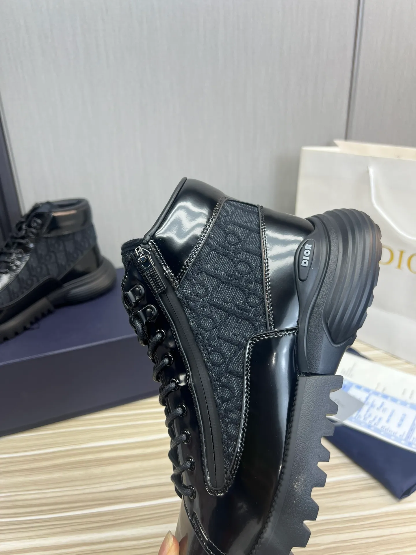 Men's men's shoes💰640💰 Dior men's business casual leather shoes👞all made of imported original brand leather, just to create a more comfortable wearing experience, upper: original cowhide splicing➕imported sheepskin lining, original non-slip and wear-resistant rubber outsole✔️36-45 (45 non-returnable)